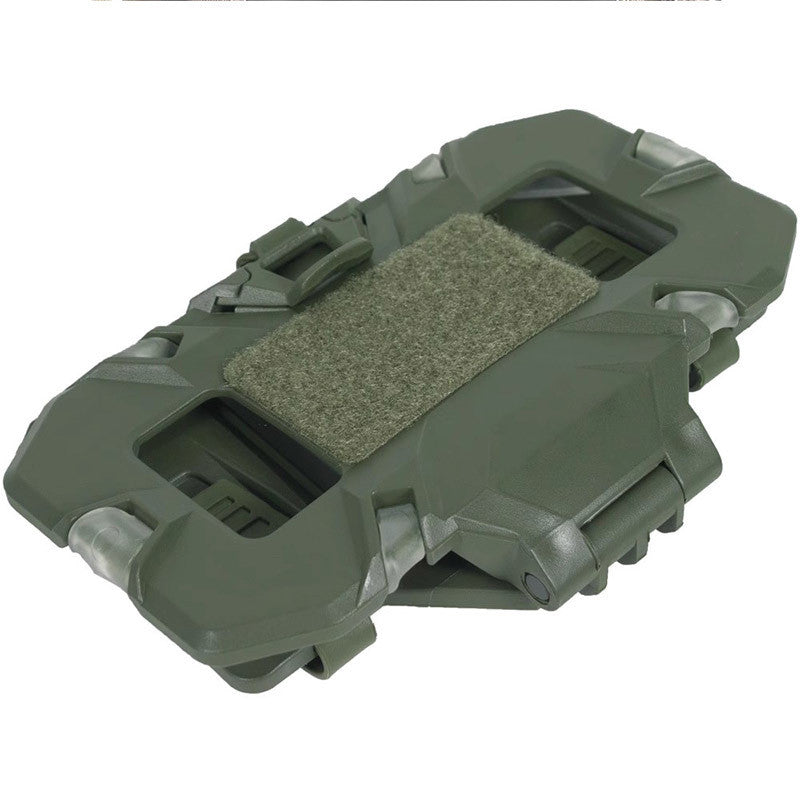 Folding Navigation Panel Tactical Mounting Vest Universal Chest Mount Folding Tactical Phone Holder