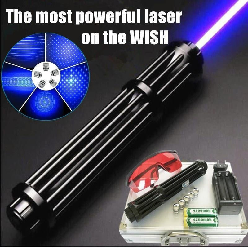 New 03 Powerful Blue Laser Pointers High Light Flashlight Combustion Lgnition / Cutting /Irradiate Laser Pen Bluerd Light Cigarrete Blow Solder Laser Laser Torch