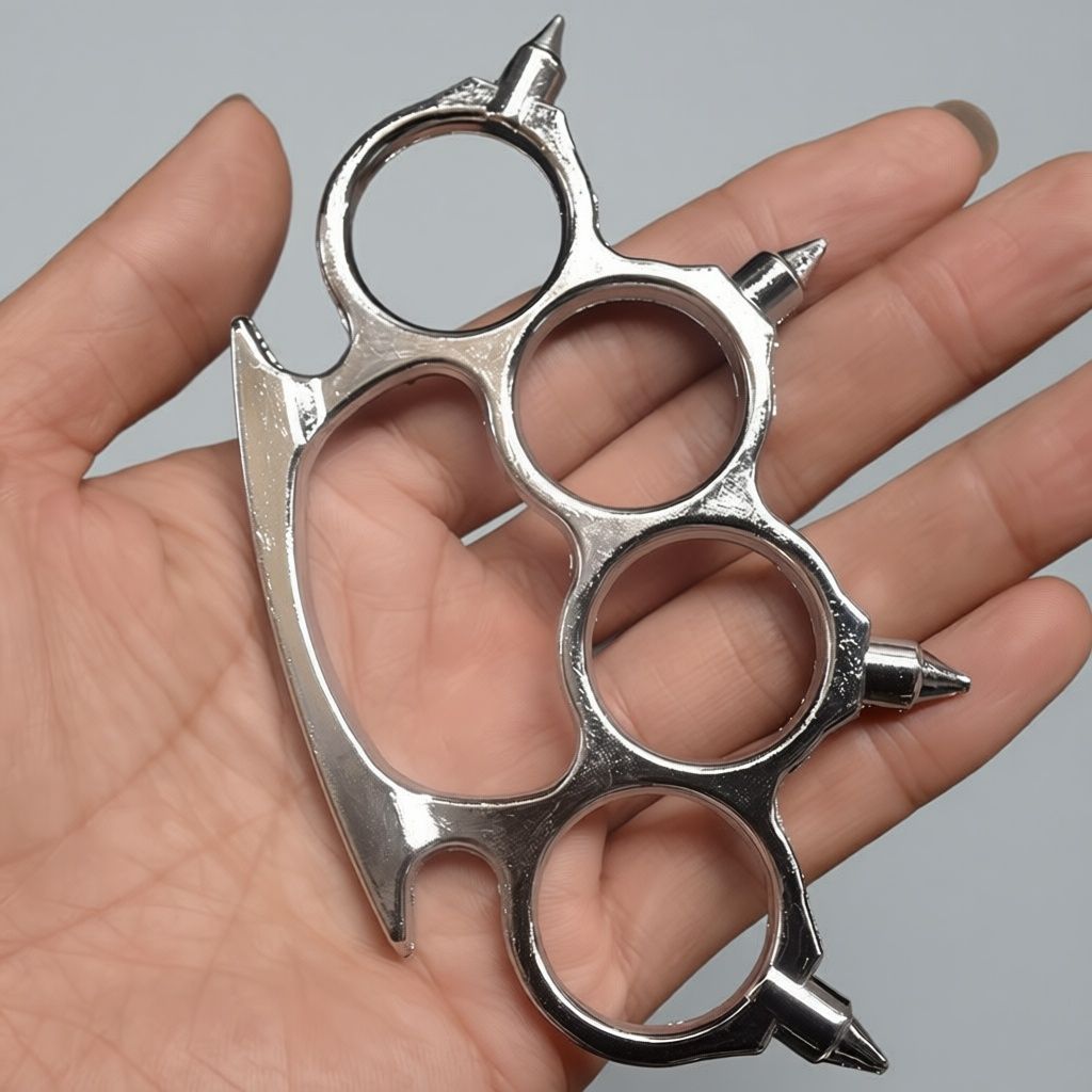 Spiky brass knuckle 3 colors