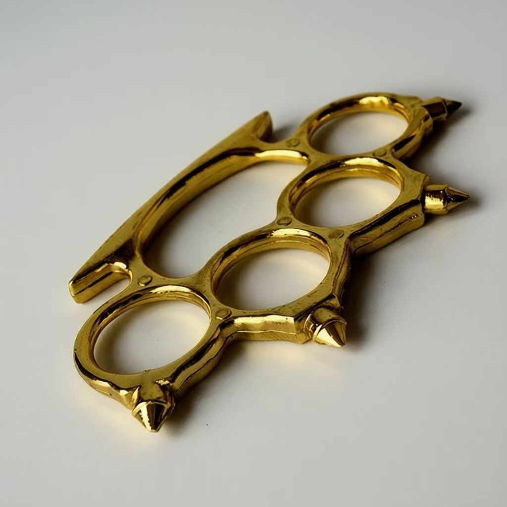 Spiky brass knuckle 3 colors