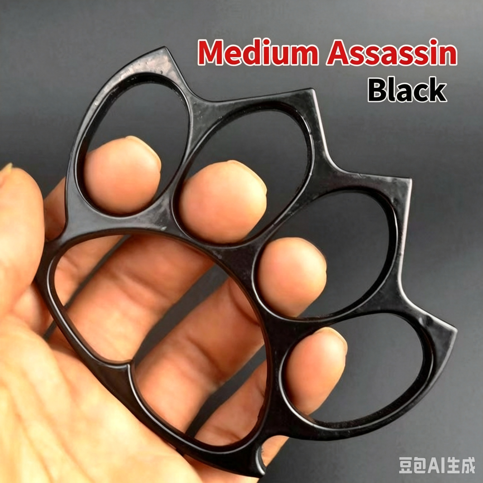 Brass Knuckle Duser Outdoor Window Breaking EDC Tool