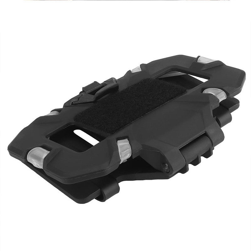 Folding Navigation Panel Tactical Mounting Vest Universal Chest Mount Folding Tactical Phone Holder