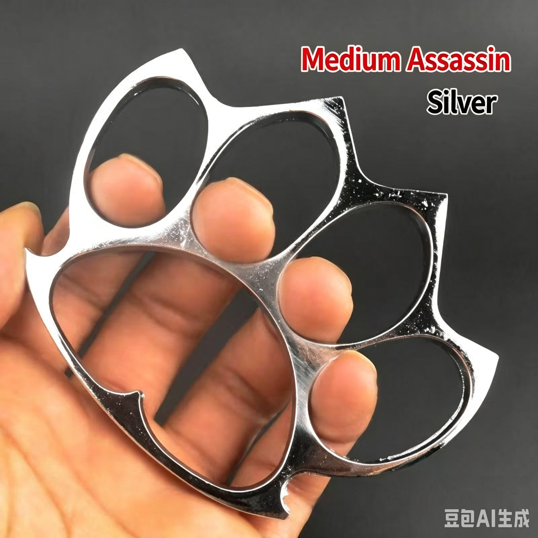Brass Knuckle Duser Outdoor Window Breaking EDC Tool