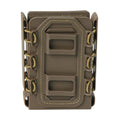 Scorpion-Style Soft-Shell Quick-Draw Holster for 5.56 and 7.62, with Military Enthusiast Waist Belt and MOLLE Attachment Clip (Single Holster)
