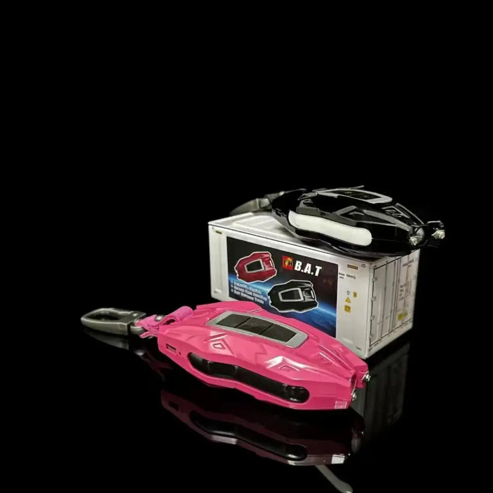Design car key shape stun gun (can be used as a keychain for self-defense)