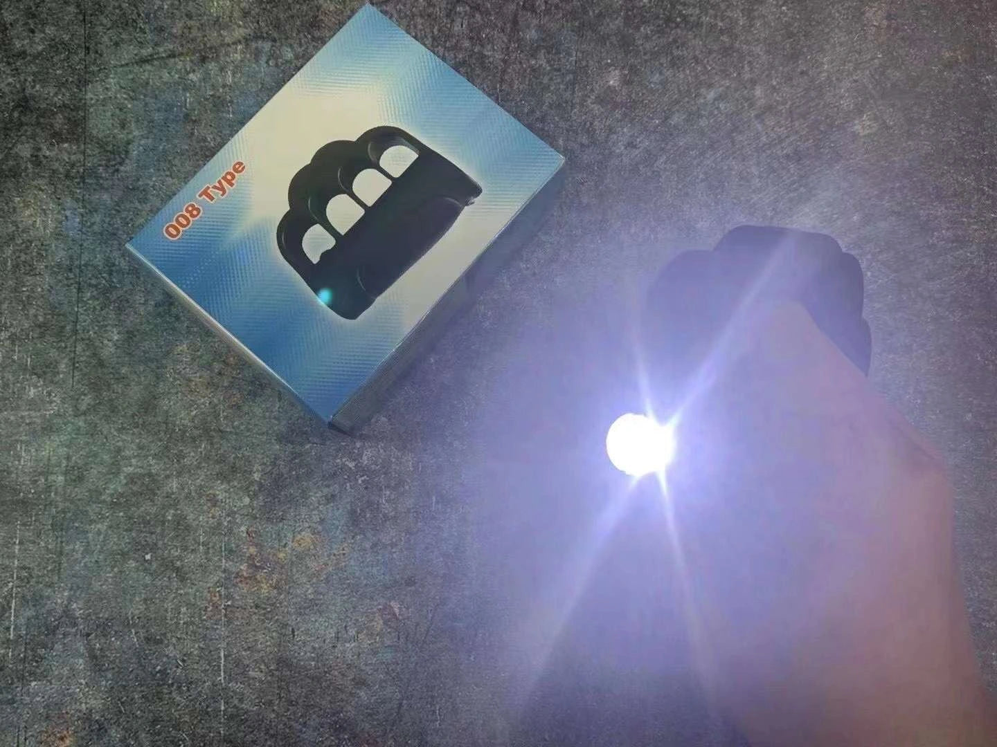 Five-finger electric shock device