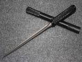 Five-section extended version - black tube three-edged military bayonet