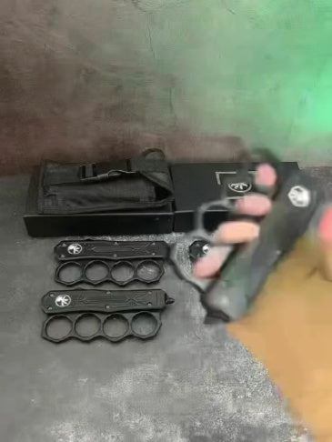 Micro-tech boxing gloves and rings
