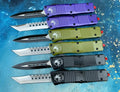 Micro-technique Big Dragon jump knife (horizontal stripes)
