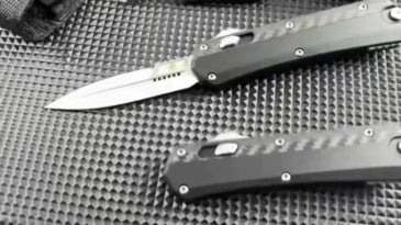 Microtech Snake Jump Knife Carbon Fiber (Mirror Edition)